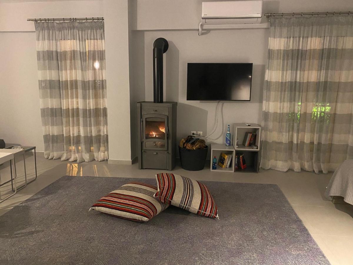Cosy Studio 2 Minutes Walking From The Beach Anávyssos Eksteriør bilde